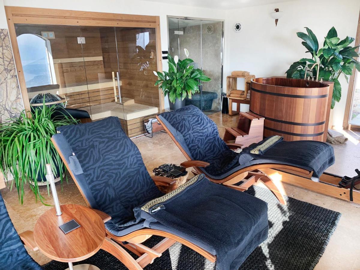 Private Luxury Spa & Silence Retreat With Spectacular View Over The Lake Maggiore Stresa Exterior photo