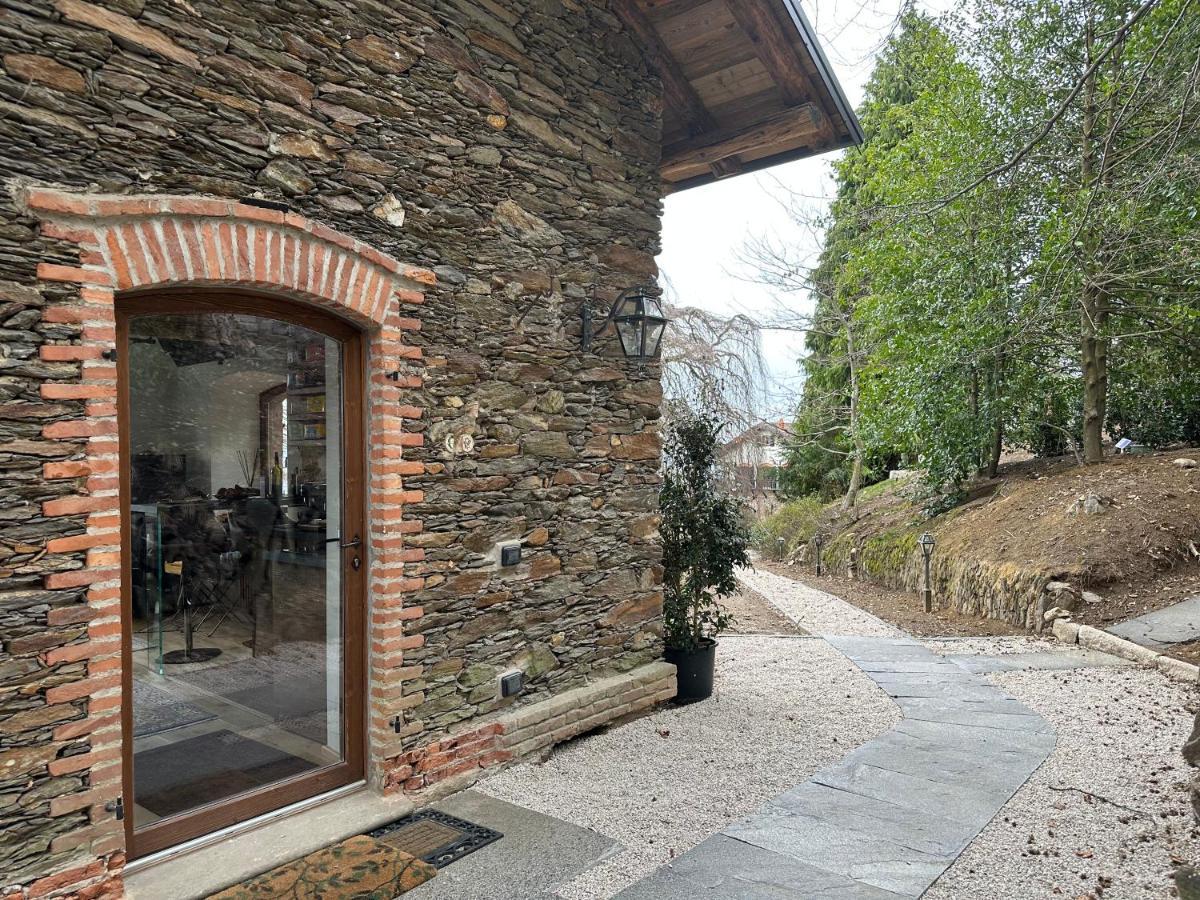 Private Luxury Spa & Silence Retreat With Spectacular View Over The Lake Maggiore Stresa Exterior photo